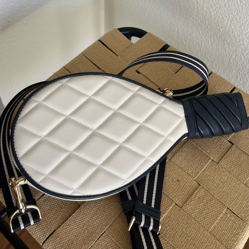 Kate Spade Grand Slam 3d Tennis Raquet Crossbody - Picture 2 of 2